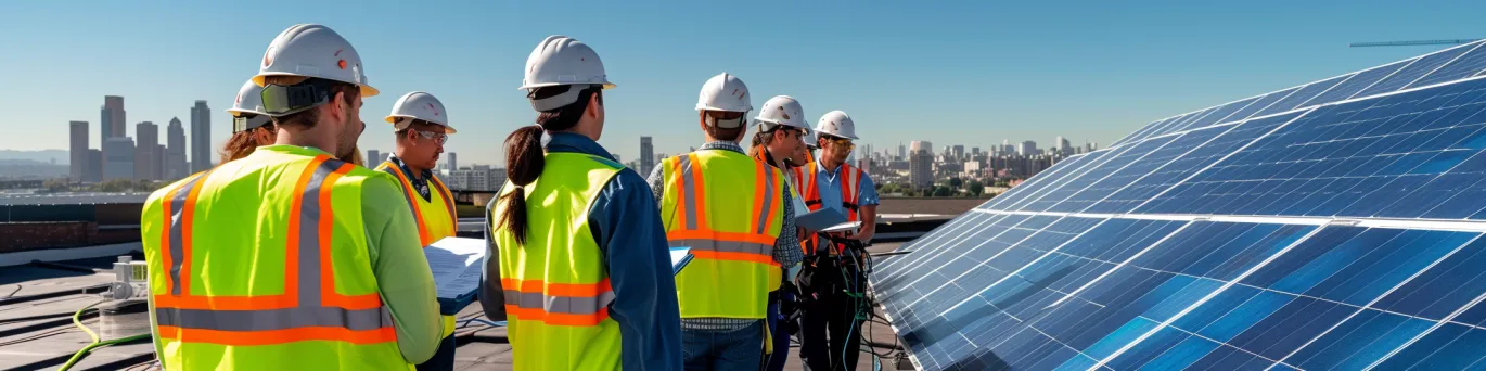 Découvrez les étapes fondamentales des formations pour devenir installateur de panneaux solaires certifié.